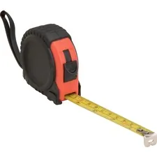 Genuine Joe GJO 11972 — Joe Tape Measure - Imperial Measuring System - 1 Each - Red, Black