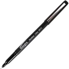Integra ITA 36212 — Integra Fineliner Ultra Fine Permanent Markers - Ultra Fine Marker Point - Black - 12 / Pack