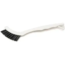 Genuine Joe GJO 18414 — Joe Hand Held Grout Brush - Nylon Bristle - 8 Handle Length - Plastic Handle - 1 Each - Black, White