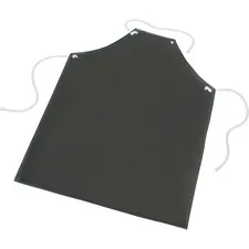 National Industries For the Blind 8415006345023 — SKILCRAFT Laboratory Apron - One Size - Nylon, Rubber - For Laboratory - Black - 1 Each