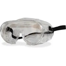 IMPACT PRODUCTS PGD 7321CT — Classic Clear Lens, 808 Series, Indirect Vent, Clear - Adjustable Headband, Indirect Ventilation, Lightweight, High Visibility, Comfortable, Soft, Durable - Universal Size - Splash, Impact, Ultraviolet, Fog, Eye, Chemical Protection - Polyvinyl Chloride (PVC) Body, Elastic Headband - Clear - 60 / Carton