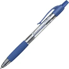 Integra ITA 36202 — Integra Retractable 0.7mm Gel Pen - Medium Pen Point - 0.7 mm Pen Point Size - Retractable - Blue Gel-based Ink - Blue Barrel - 12 / Dozen