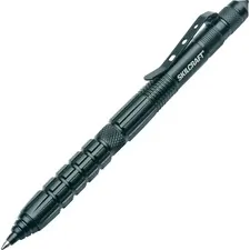 National Industries For the Blind 7520016611668 — SKILCRAFT Multifunction Defender Press-Tip Pen - TAA Compliant - Medium Pen Point - 1 mm Pen Point Size - Conical Pen Point Style - Refillable - Retractable - Black - Metal Barrel - Tungsten Carbide Tip - 1 Each
