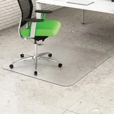 DEFLECTO DEF CM2E142PB — Deflecto Earth Source 36x48 Hard Floor Mat - Commercial, Carpet, Hard Floor - 48 Length x 36 Width x 0.10 Thickness - Rectangle - Clear