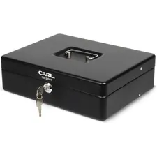 Carl Manufacturing USA CUI 82011 - CARL Bill Slots Steel Security Cash Box - 4 Bill - 5 Coin - 