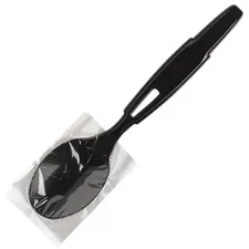 GEORGIA PACIFIC DXE SSWPT5 — Dixie SmartStock Spoon - 960/Carton - 1 x Teaspoon - Disposable - Polypropylene - Black