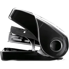 MAX Co LTD MXB HD10FL3BK — MAX Flat Clinch Mini Stapler - 25 Sheets Capacity - Black
