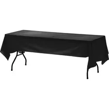 Genuine Joe GJO 00068CT - Joe Plastic Table Covers - 108 Length x 54 Width - Plastic -