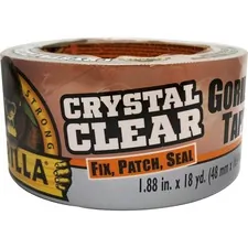 GORILLA GLUE COMPANY GOR 6060002 — Gorilla Crystal Clear Tape - 18 yd Length x 1.88 Width - 1 Each - Clear
