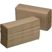 National Industries For the Blind 8540002910389 — SKILCRAFT Multifold Paper Towels - Multifold - 9.50 x 9.25 - Natural - Fiber Paper - Eco-friendly, Chlorine-free - 250 Per Pack - 4000 / Carton - TAA Compliant