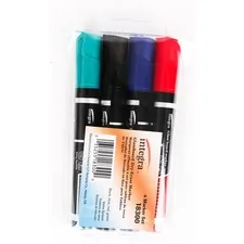 Integra ITA 18300 — Integra Dry-Erase Markers - Assorted - 4 / Pack