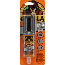 GORILLA GLUE COMPANY GOR 4200101 — Gorilla Glue Epoxy Clear Glue - 0.85 oz - 1 / Each - Clear