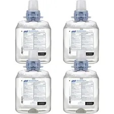 GOJO GOJ 519204CT — PURELL® Sanitizing Foam Refill - 40.6 fl oz (1200 mL) - Kill Germs - Hand - Clear - 4 / Carton