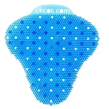 DIVERSEY DVO EKS3B12 — Diversey ekcoscreen Anti-splash Urinal Screen - Lasts upto 60 Days - Anti-splash, Odor Neutralizer, Anti-bacterial, Flexible, Biodegradable, Recyclable - 12 / Carton - Blue
