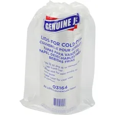 Genuine Joe GJO 03164 — Joe Paper Cup Lids - Paper - 50 / Pack - Clear