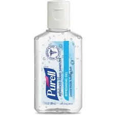 GOJO GOJ 390172CMR — PURELL® Advanced Hand Sanitizer Gel - 1 fl oz (29.6 mL) - Bottle Dispenser - Kill Germs - Skin, Hand - Clear - 72 / Carton
