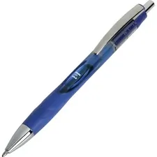 National Industries For the Blind 7520016849425 — SKILCRAFT Vista Gel Ink Pen - Bold Pen Point - 1 mm Pen Point Size - Conical Pen Point Style - Retractable - Blue Gel-based Ink - Transparent Barrel - 12 / Dozen