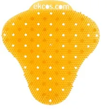DIVERSEY DVO EKS13C12 — Diversey ekcoscreen Anti-splash Urinal Screen - Lasts upto 60 Days - Anti-splash, Odor Neutralizer, Anti-bacterial, Flexible, Recyclable, Biodegradeable - 12 / Carton - Orange