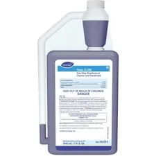DIVERSEY DVO 04331 — Diversey Virex II 256 Disinfectant Cleaner - Concentrate Liquid - 32 fl oz (1 quart) - Minty Scent - 6 / Carton - Blue