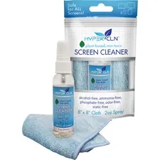 FALCON FAL HCN2 — Falcon HyperClean Plant-based Screen Cleaner Kit - For Multipurpose - 2 fl oz - Anti-static, Non-toxic, Non-alcohol, Ammonia-free, Phosphate-free, Scratch-freeSpray Bottle - 1 / Kit