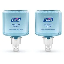 GOJO GOJ 507202 — PURELL® Healthcare Free Foam Healthy Soap - 40.6 fl oz (1200 mL) - Dirt Remover, Kill Germs, Bacteria Remover, Soil Remover - Hand - Blue - Fragrance-free, Dye-free, Phthalate-free, Paraben-free, Triclosan-free - 2 / Carton