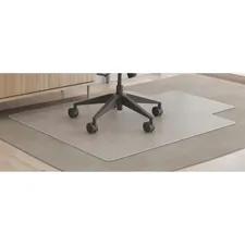 DEFLECTO DEF CM14112AMCOM — Deflecto SuperMat Plus Chairmat - Medium Pile Carpet, Home Office, Commercial - 48 Length x 36 Width x 0.50 Thickness - Rectangle - Polyvinyl Chloride (PVC) - Clear