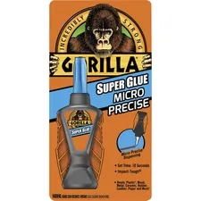 GORILLA GLUE COMPANY GOR 6770002 — Gorilla Micro Precise Super Glue - 0.19 oz - 1 Each - Clear