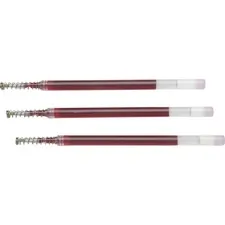 National Industries For the Blind 7510016849430 — SKILCRAFT Vista Retractable Gel Pen Refill - 1 mm, Bold Point - Red Ink - Fade Proof, Quick-drying Ink, Smear Resistant, Acid-free Ink, Smooth Gliding Ink - 3 / Pack