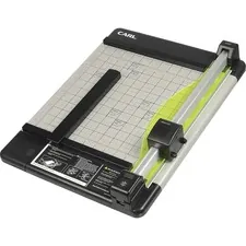 Carl Manufacturing USA CUI 12210 — CARL Heavy-Duty Metal Base 12 Paper Trimmer - 1 x Blade(s) - Cuts 36Sheet - 12 Cutting Length - Straight, Perforated Cutting - Metal Base, Acrylonitrile Butadiene Styrene (ABS), Acrylic - Gray