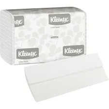 KIMBERLY CLARK KCC 01500 — Kleenex C-Fold Towels - 10.13 x 13.25 - White - Soft, Absorbent - 150 Per Pack - 1 / Carton