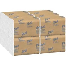 KIMBERLY CLARK KCC 01510 — Scott Surpass C-Fold Towels - 10.10 x 13.10 - White - Paper - 200 Per Pack - 2400 / Carton