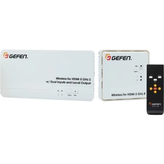 Gefen EXTWHD1080PLR - Wireless HDMI Extender 5GHz with Dual Inputs