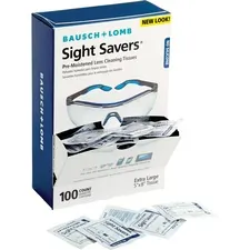 BAUSCH & LOMB BAL 8574GM - Bausch + Lomb Sight Savers Pre-moistened Lens Cleaning Tissu