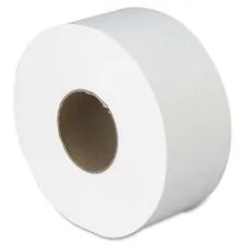 GEORGIA PACIFIC GPC 13728 — Pacific Blue Basic Jumbo Jr. Toilet Paper by GP Pro - 2 Ply1000 ft - 9 Roll Diameter - White - For Washroom, Office Building, School, Food Service, Healthcare - 8 / Carton
