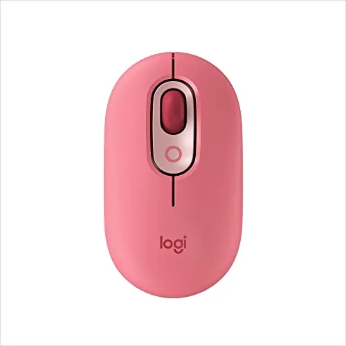 Logitech 910-006545 — POP MOUSE WITH EMOJI - HEARTBREAKER_ROSE
