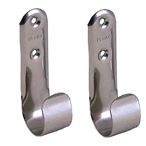 Perko 0492DP0STS — Perko Stainless Steel Boat Hook Holders - Pair