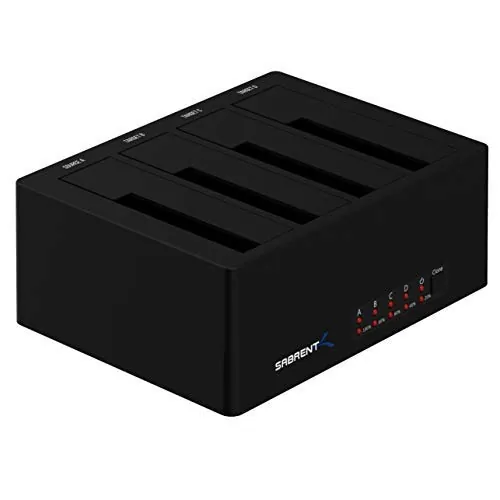 Sabrent DS-U3B4 — 4-Bay USB 3.0 SATA HDD/SSD Docking Station