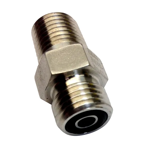 Uflex USA UPS 4-4 FLO-SS — Uflex Powertech Male Connector f/Autopilot to ORF Hose