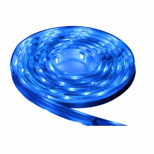 Lunasea Lighting LLB-453B-01-05 — Lunasea Waterproof IP68 LED Strip Lights - Blue - 5M