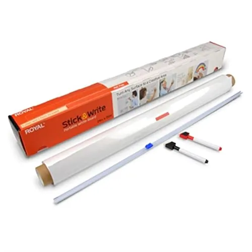 ADLER ROYAL 89411R — Portable Whiteboard - Roll Out for Easy Creativity