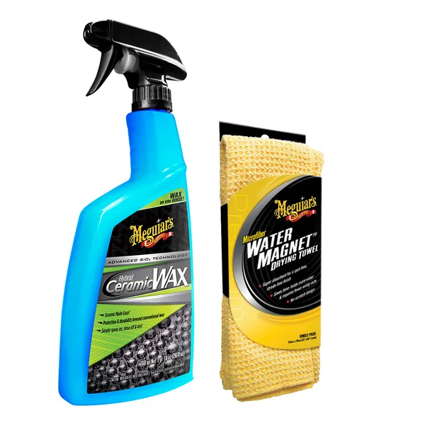 Meguiars G190526-X2000KIT — Meguiar's Hybrid Ceramic Wax & Microfiber Drying Towel