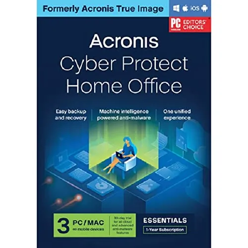 ACRONIS HOFAA1USS - ESSENTIAL 3 PCMAC SOFTWARE BUNDLE - DIGITAL DOWNLOAD
