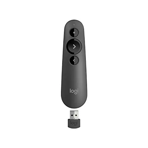 Logitech 910-006518 — R500S PRESENTER BLUETOOTH AND USB PRESENTATION CLICKER - GRAPHITE
