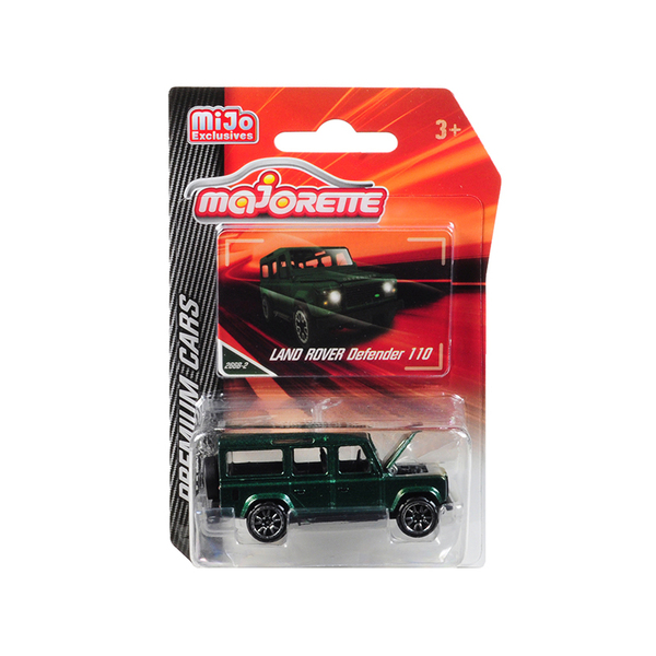 Majorette 3052MJ6 - Land Rover Defender 110 Metallic Green Premium Cars 160 Diec