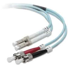 Belkin F2F402L0-10M-G — BELKIN F2F402L0-10M-G FIBER OPTIC CABLE - FIBER OPTIC - MALE LEFT GENDER - MALE