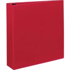 Avery Dennison AVE 27203 — Avery® Durable View Binder - 2 Binder Capacity - Letter - 8 1/2 x 11 Sheet Size - 530 Sheet Capacity - 3 x Slant Ring Fastener(s) - 2 Internal Pocket(s) - Polypropylene - Red - Recycled - Pocket, Durable, Long Lasting, Tear Resistant, Split Resistant, Sturdy - 12 Each