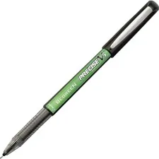 Pilot PIL 26300 — Pilot Precise BeGreen V5 Extra-Fine Rolling Ball Pens - Extra Fine Pen Point - 0.5 mm Pen Point Size - Needle Pen Point Style - Refillable - Black - 12 / Dozen