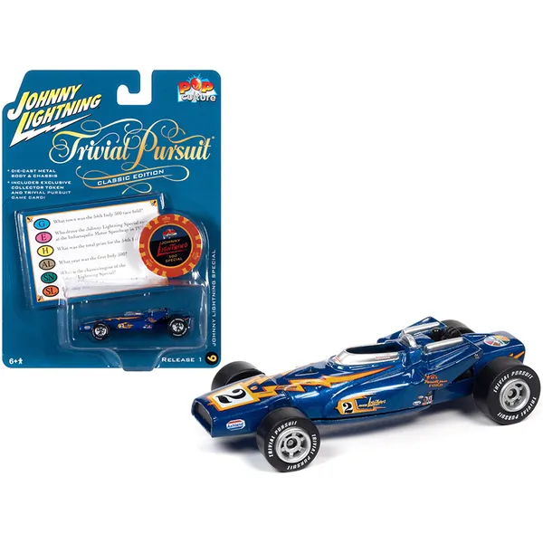 Johnny Lightning JLPC003-JLSP137 — Johnny Lightning Trivial Pursuit Pop Culture Diecast Car