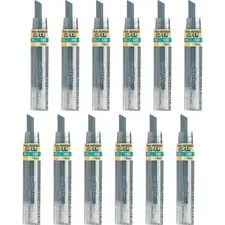 Pentel PEN 50HBBX — Pentel Super Hi-Polymer Leads - 0.7 mmMedium Point - HB - Black - 144 / Box