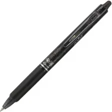 Pilot PIL 31450 — Pilot FriXion .7mm Clicker Erasable Gel Pens - 0.7 mm Pen Point Size - Retractable - Black Gel-based Ink - Black Barrel - 12 / Dozen